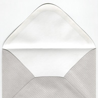 Decorative metallic envelope - strips C6