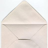 Decorative envelope opalescent C6