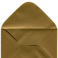 Decorative envelope pearl gold C6