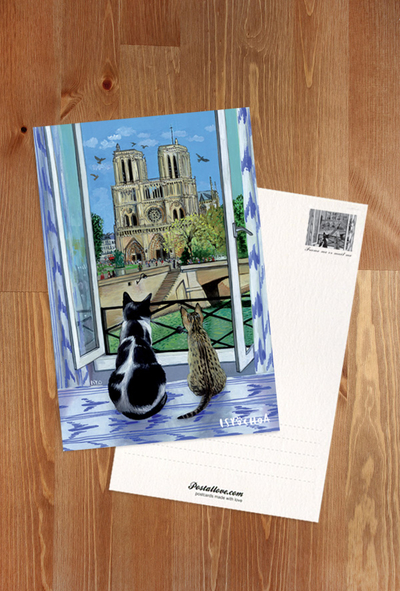 Isy Ochoa - Vue sur Notre-Dame-de-Paris 