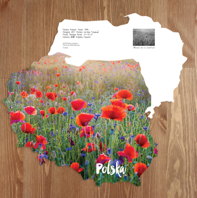 Map - Poppies field