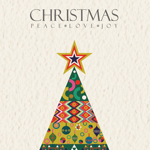 Christmas tree with a star