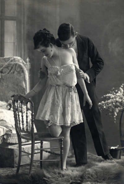Kiss on the shoulder