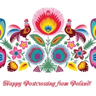 Cutout - Happy Postcrossing from Poland!